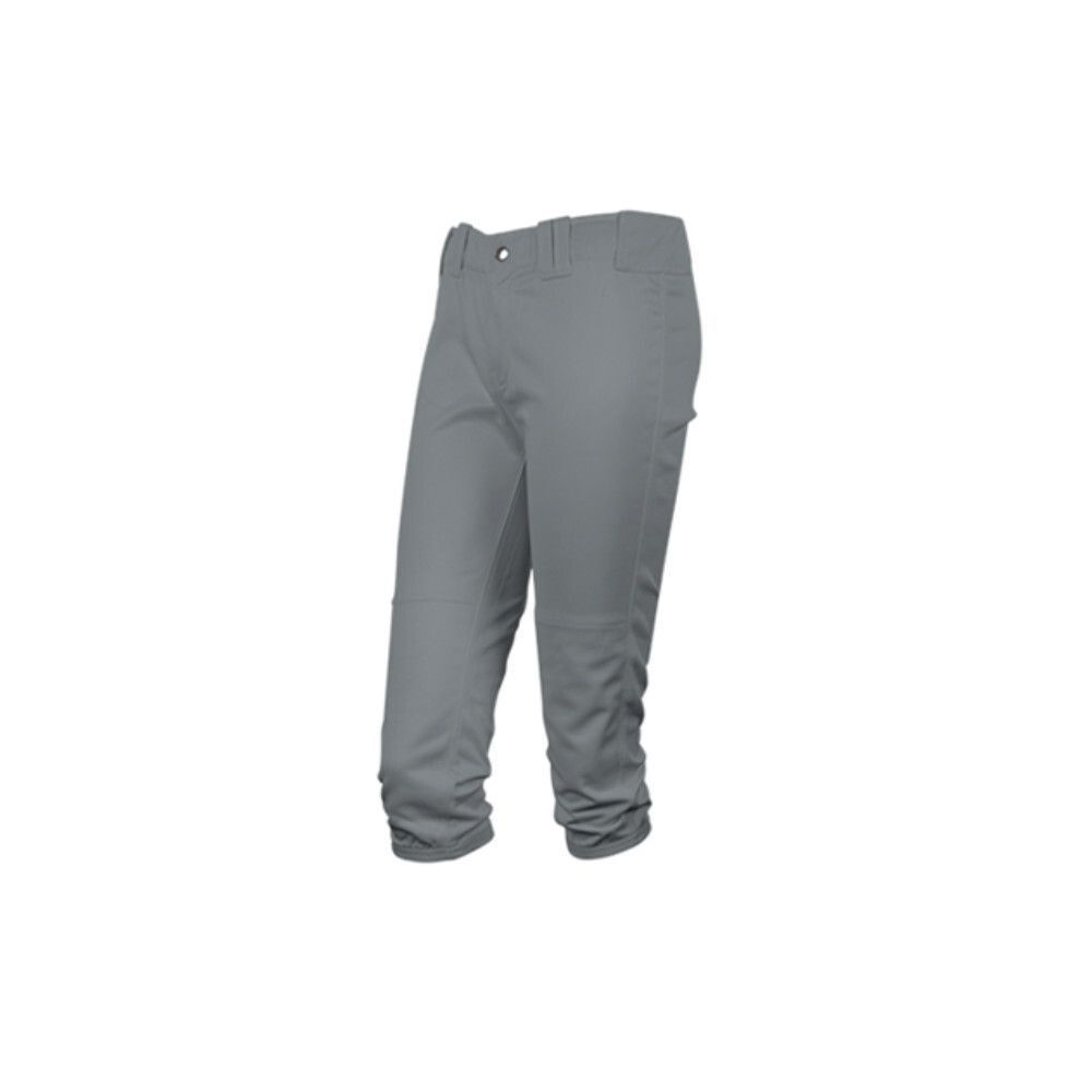 3N2 Classic Knicker Pant Womens XS Gray Stretch Fast-Pitch Softball Active SRT10
